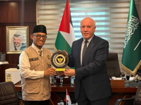 Kemenhaj Salurkan Daging Dam Jamaah Haji Indonesia ke Palestina melalui Adahi