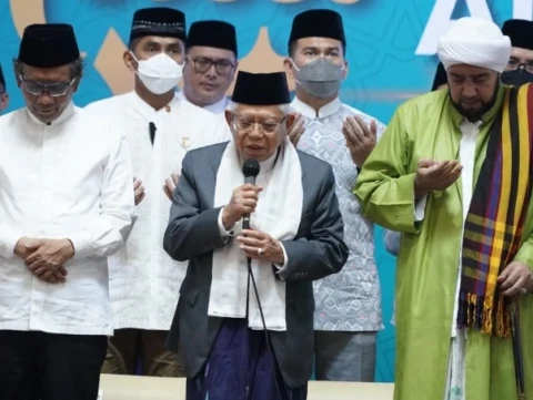 Teladani Syekh Nawawi Al-Bantani, Wapres Tekankan Hidup Proporsional