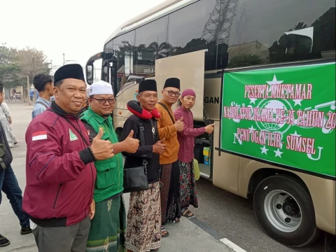 Hadir Muktamar Ke-35 NU, Muktamirin Ogan Ilir Isi Daya Spiritual