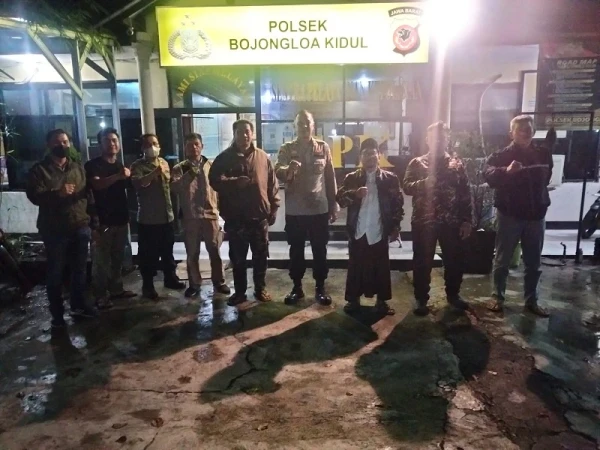 GP Ansor dan Banser Kota Bandung Bantu Aparat Razia Miras di Jalan Leuwi Panjang 