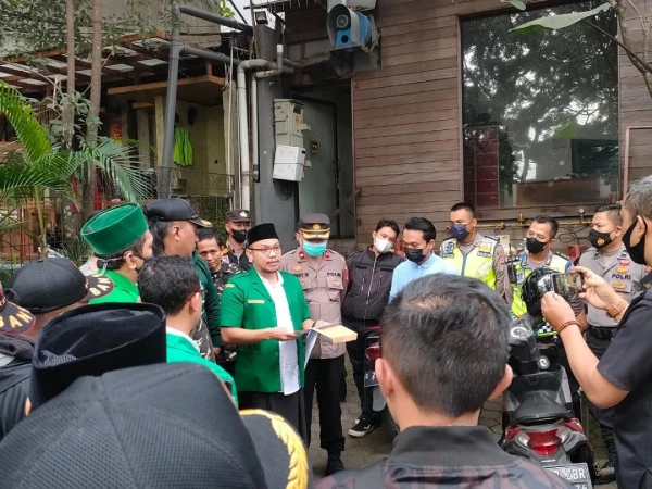 Dinilai Melecehkan Nabi, GP Ansor Kota Bandung Geruduk Holywings
