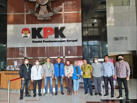 Kunjungi KPK, PB PMII Siap Kawal Pemilu 2024 Bebas dari Praktik Politik Uang