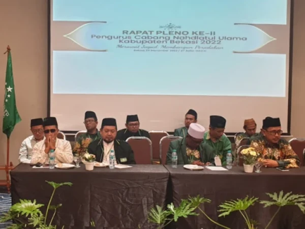 Resmi, Hasil Rapat Pleno Tetapkan KH Atok Romli Musthofa sebagai PJ Ketua PCNU Kabupaten Bekasi 2020-2025