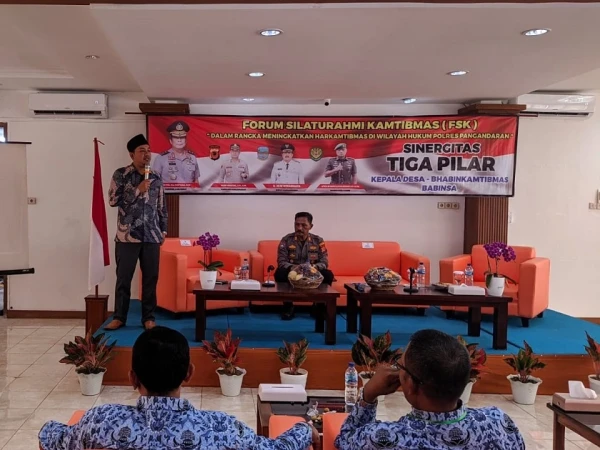 Di Hadapan Polisi dan TNI, Ketua PCNU Pangandaran Sampaikan Bahaya Radikalisme di Masyarakat