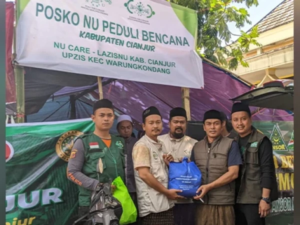 NU Peduli Kemanusiaan Cianjur bersama MWC Maksimalkan Posko di 16 Kecamatan Terdampak Gempa