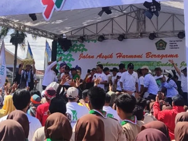 9.000 Massa Ikuti Jalan Asyik Harmoni Beragama, H Ajam Mustajam Ajak Masyarakat Wujudkan Kerukunan di Jawa Barat