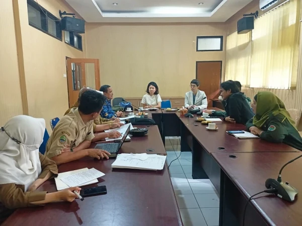 Audiensi ke Dinas Lingkungan Hidup, LPBI NU Jabar Paparkan Program Kampung Iklim di Kabupaten Bandung