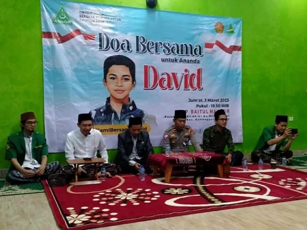 GP Ansor Kabupaten Bogor Doakan Kesembuhan untuk David