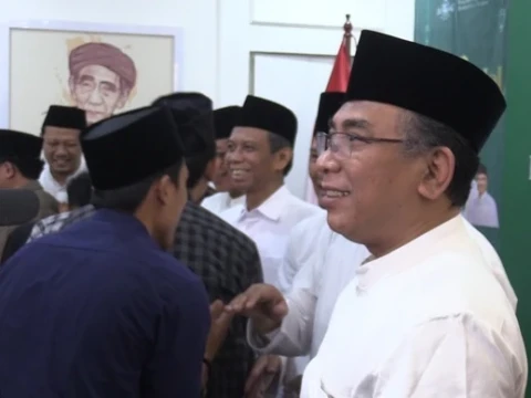 PBNU Gelar Halal Bihalal dengan Staf dan Karyawan Bersama Keluarganya