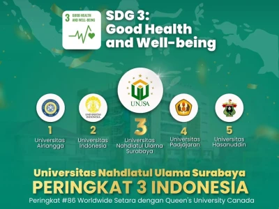 Unusa Tembus 3 Besar Perguruan Tinggi Indonesia Bidang Kesehatan