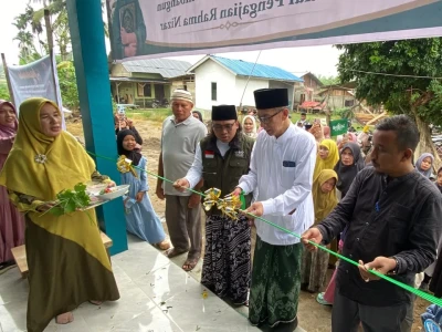 Berkat Donasi Warga NU Jatim, Tujuh Fasilitas Keagamaan di Aceh Kini Berdiri Kembali