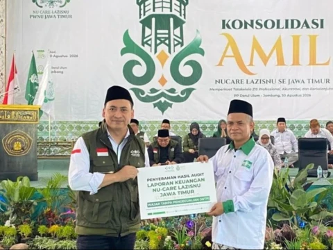 NU Care-LAZISNU Jatim Raih Predikat WTP atas Audit Keuangan 2025